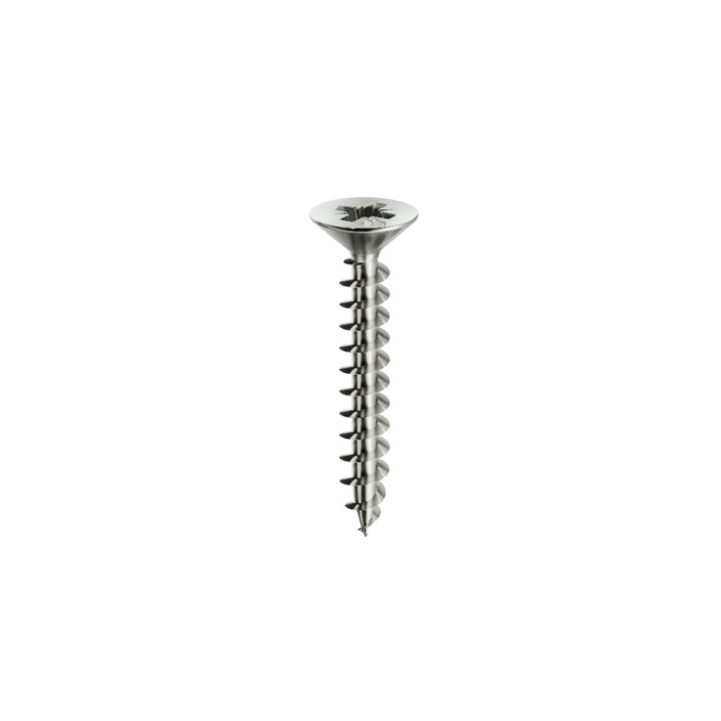 Tornillo PANELVIT, Chromiting ACERO rosca total PZ 2 4x20mm Caja 500 uds