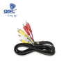 Conexion Audio 3 RCA Macho a 3 RCA Macho 1,5 m. GSC C1/100