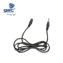 Conexion Jack 3,5mm M St a Jack 3,5mm H St 3 m. GSC C1/250