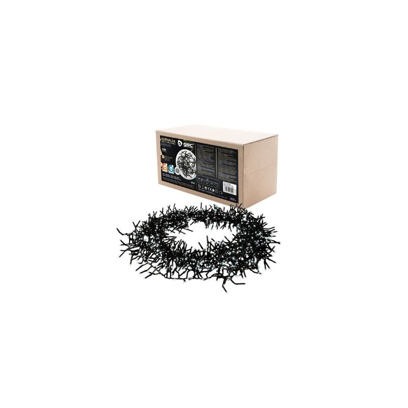 Guirnalda LED 10M 1000LEDs 8 funciones Luz fría