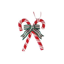 Bastones de caramelo decorativos árbol de navidad - 12u caja exp