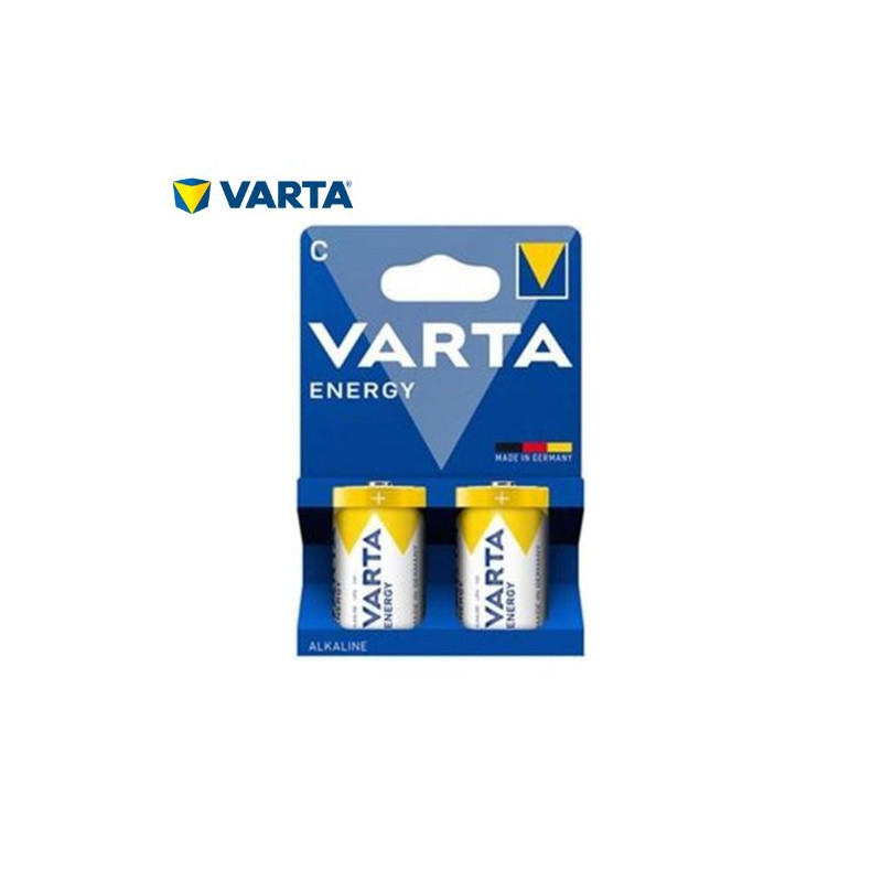 Pila Alcalina C LR14 1,5v Energy Blíster 2 pilas VARTA