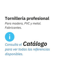 Fabricante de tornillería profesional para madera, PVC y metal.