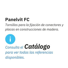 Tornillos para la fijación de conectores construcciones de madera