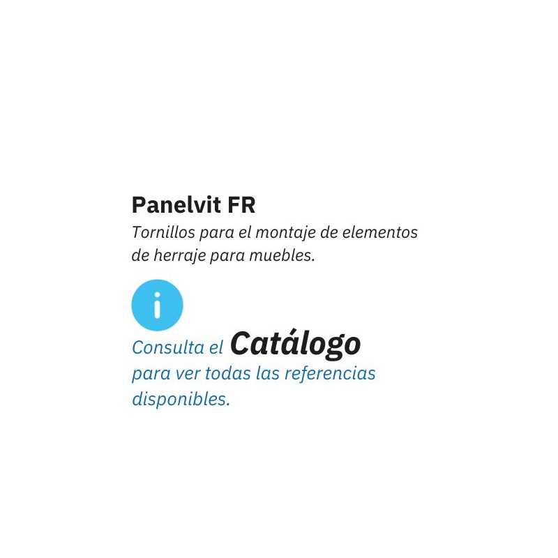 Tornillos para el montaje de elementos de herraje para muebles