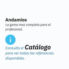 ANDAMIOS Descargue el catálogo para ver todas las referencias