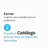 CARROS Descargue el catálogo para ver todas las referencias