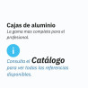 CAJAS DE ALUMINIO Descargue el catálogo para ver todas las referencias