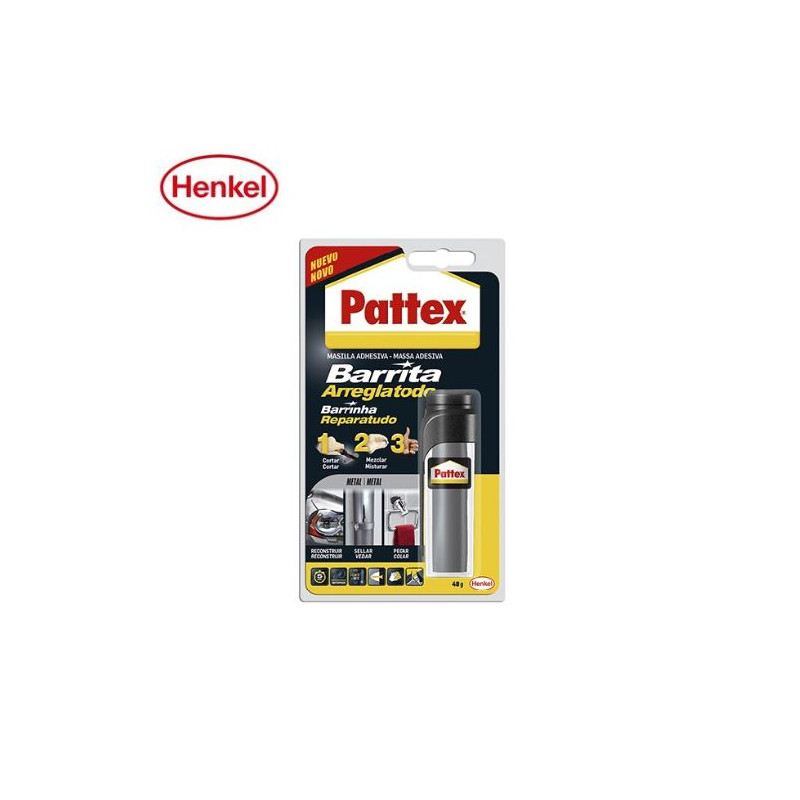 Pattex Barrita Arreglatodo Especial Metal 48g Blister