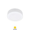 Downlight LED Redondo SUPERFICIE 6w 4000K Color del marco Blanco 123x32,5mm Bogur GSC