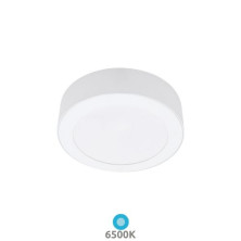 Downlight LED Redondo SUPERFICIE 6w 6500K Marco Blanco 123x32,5mm Bogur GSC