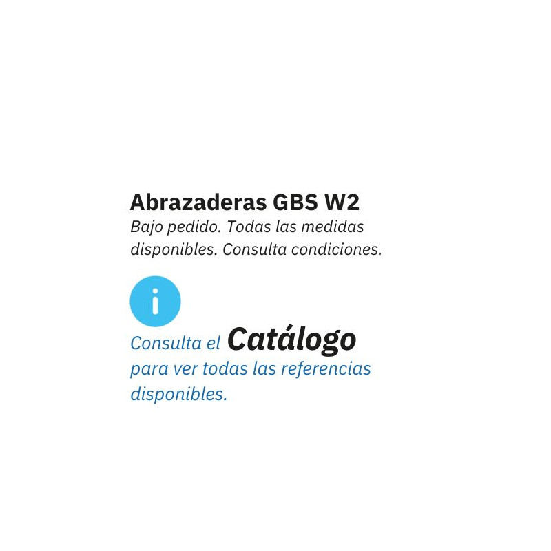 Abrazaderas GBS W2.
