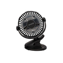 Mini ventilador de sobremesa 3W USB tipo clip Blanco Fune NIAROS