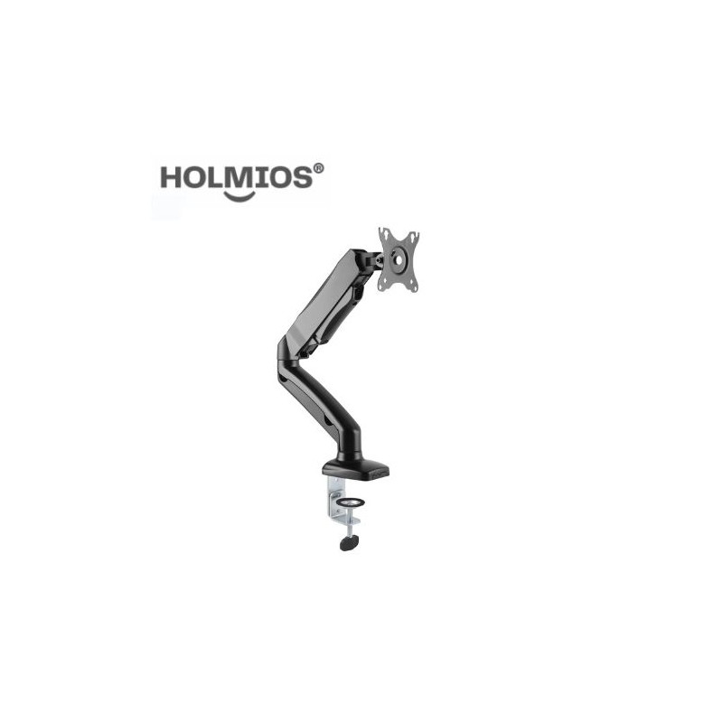 Soporte para monitor de 13 a 27 con brazo articulado y amortiguador a gas HOLMIOS