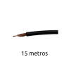 Cable coaxial RG-174 de cobre 50 Ohmios Rollo 15 metros AVALVA