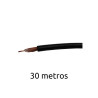 Cable coaxial RG-174 de cobre 50 Ohmios Rollo 30 metros AVALVA