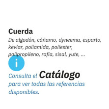 Cuerda EGEA Hilaturas fabricantes. Mas de 4.000 referencias disponibles.