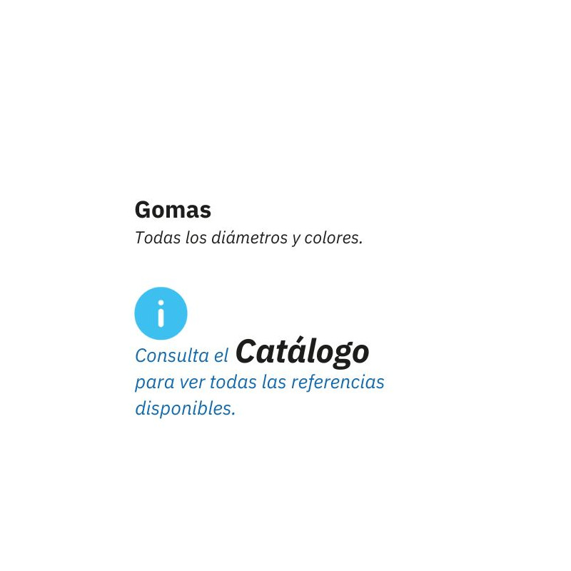 Gomas elásticas EGEA.