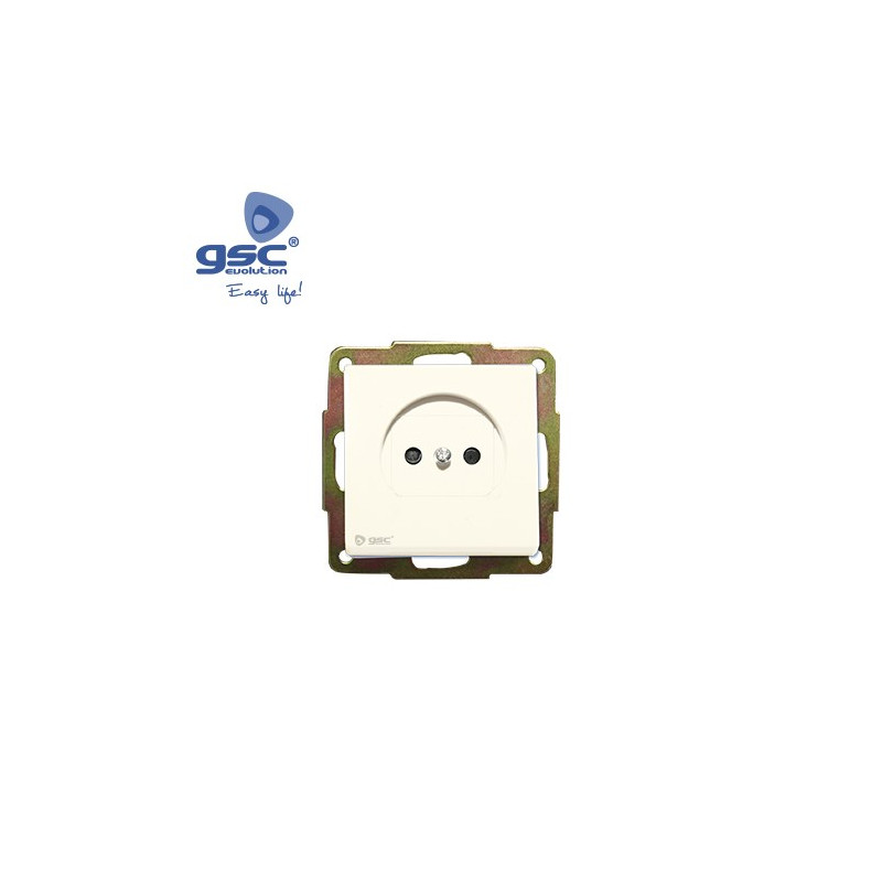 Mecanismo empotrar Serie GAMMA Base sin pozo 16A-Blanca ÚLTIMAS UNIDADES