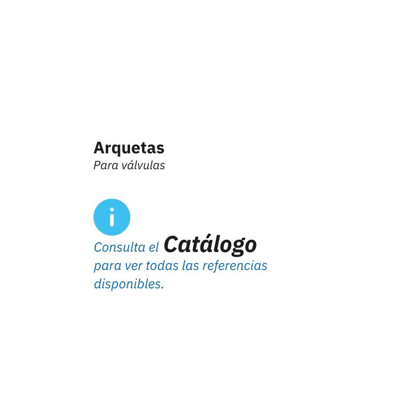 Arquetas para válvulas NORMA