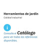 Consulte todas las herramientas de jardín, descargando el catálogo