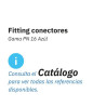 Fitting Conectores de compresión 110mm alto rendimiento PN16 NORMA