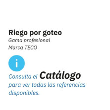 Riego por goteo profesional NORMA y TECO