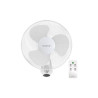 Ventilador de pared con mando 45W Diámetro 43cm Blanco Sautar NIAROS