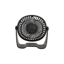 Mini Ventilador de sobremesa 3W USB Diámetro 15cm Negro Alua GSC C1/28