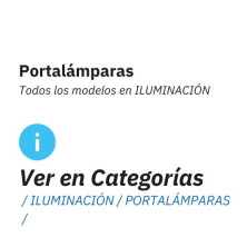 Portalámparas. Consultar en CATEGORIAS/ILUMINACIÓN / PORTALÁMPARAS