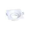 Aro cuadrado basculante Blanco GU10 Incluido 105mm Empotramiento 90mm GSC C5/100