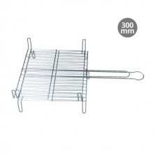 Parrilla doble serie 30. Acero zincado.30x35cm GSC C1/12