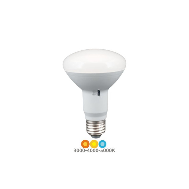 Bombilla Reflectora LED E27 R80 10w CCT Tono de luz ajustable 1100Lm 220V SILVER