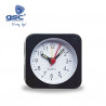 Reloj Despertador analógico sobremesa silencioso con alarma Negro GSC C1/200