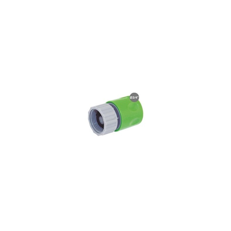 Conector rápido con stop Hembra Diámetro 3/4 pulgada NAVELIS