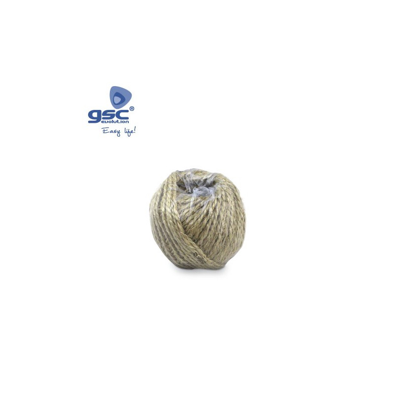 Cuerda de Sisal Diámetro 2.5 x 48 m lineales 200gr GSC C1/50