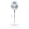 Ventilador de pie con mando y temporizador 45W Diámetro 43cm Blanco Nametil NIAROS