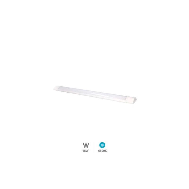 Regleta Pantalla Electrónica LED 18w 6000K 1700Lm 600mm Bame Basic Line GSC