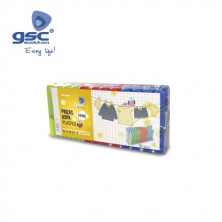 Pinzas de plastico para ropa Pack 24 unidades GSC C1/72
