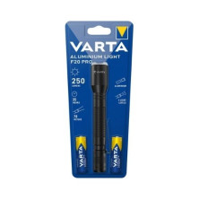 Linterna LED Aluminium Light F20 Pro 250Lm (Funciona con 2 pilas AA incluidas) VARTA