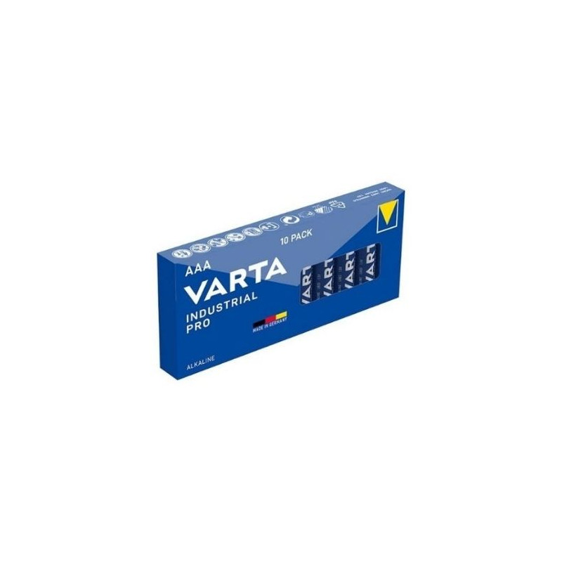 Pila Alcalina AAA LR03 1,5v Industrial (10) VARTA