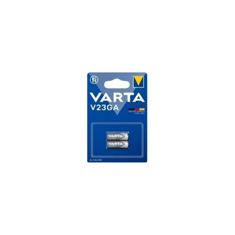 Pila Alcalina V23GA MN21 12v Blister 2 pilas VARTA