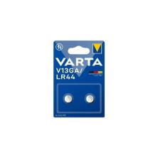 Pila Alcalina V13GA 1,5v LR44 A76 boton Blister 2 pilas VARTA