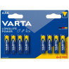 Pila Alcalina AAA LR03 1,5v Longlife Power Blíster 6+2 pilas VARTA