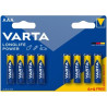 Pila Alcalina AAA LR03 1,5v Longlife Power Blíster 4+4 pilas VARTA