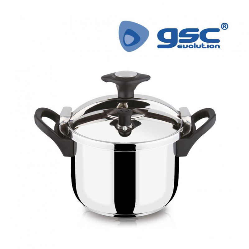 Olla Expres clásica rápida acero inoxidable Diámetro 240mm 10L GSC C1/4