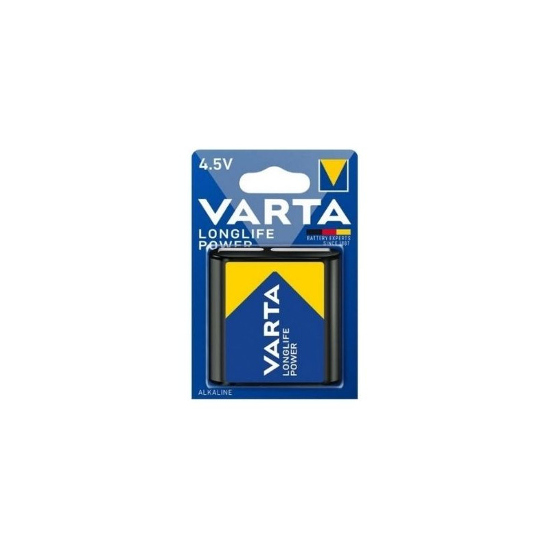 Pila Alcalina 4,5v petaca Longlife Power Blíster 1 pila VARTA