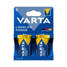 Pila Alcalina D LR20 1,5v Longlife Power Blíster 2 pilas VARTA