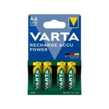 Pila Recargable AA 1,2v 2600 mAh Blister 4 pilas VARTA