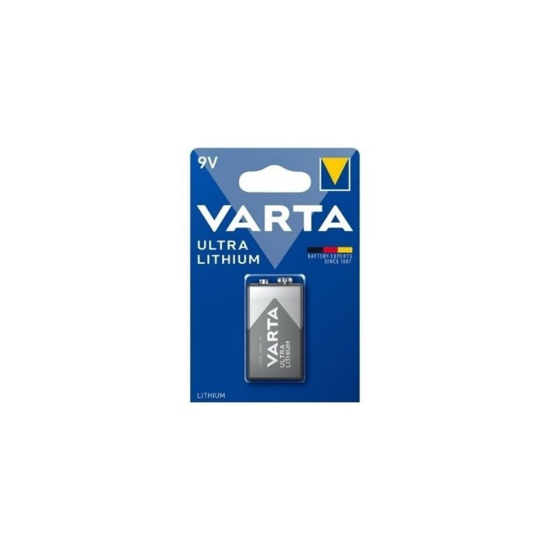 Pila Litio 9v Profesional Blister 1 pila VARTA